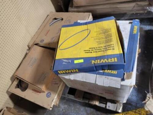 DESCRIPTION: (1) PALLET OF MISC. SAW BLADES BRAND/MODEL: MANY QTY: 1