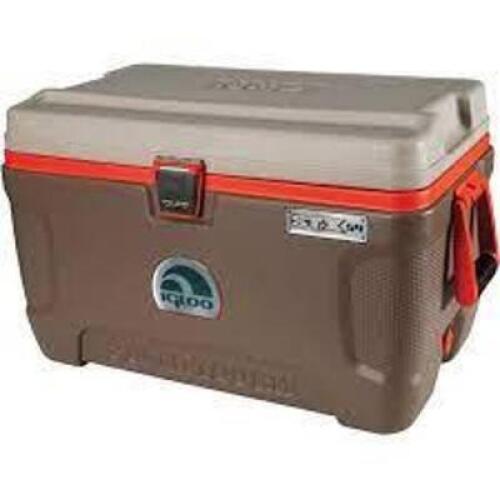 DESCRIPTION: (1) COOLER BRAND/MODEL: IGLOO #STX54 INFORMATION: GRAY RETAIL$: $119.24 EA SIZE: 54 QT QTY: 1