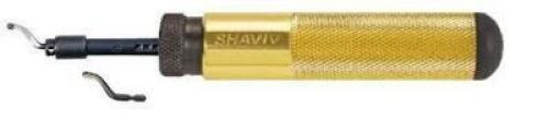 DESCRIPTION: (1) FINISHING TOUCH HANDLE TOOL SET BRAND/MODEL: SHAVIV #155-29066 INFORMATION: YELLOW RETAIL$: $22.95 EA SIZE: ALUMINUM QTY: 1