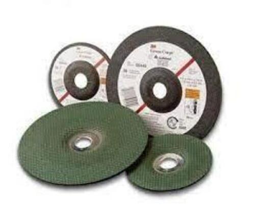 DESCRIPTION: (10) GREEN CORPS DEPRESSED-CENTER WHEEL BRAND/MODEL: 3M #55958 INFORMATION: GREEB RETAIL$: $13.24 PER WHEEL SIZE: 7" QTY: 10
