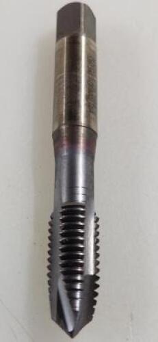 DESCRIPTION: (7) HSS METRIC COARSE SPIRAL POINT TAP BRAND/MODEL: WIDIA VTSP05531 RETAIL$: $82.08 EA SIZE: M10x1.5 QTY: 7