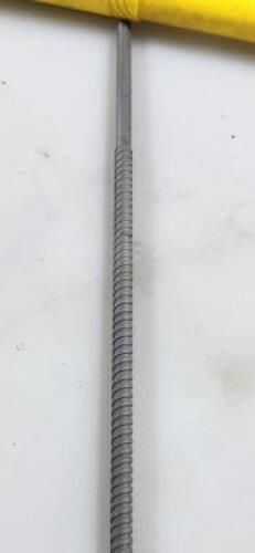 DESCRIPTION: (2) REBAR CUTTER DRILL BIT BRAND/MODEL: RELTON RB-6-12 INFORMATION: CARBIDE TIPPED, 6 FLUTE FAST SPIRAL RETAIL$: $ 68.34 EACH SIZE: 3/8"