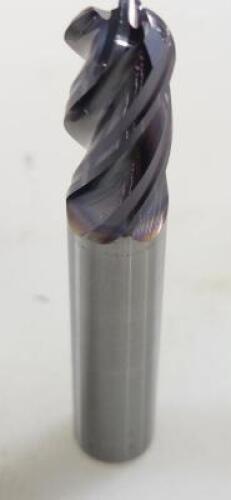 DESCRIPTION: (3) SOLID CARBIDE SQ END MILL BRAND/MODEL: KYOCERA 36348 RETAIL$: 150.07 SIZE: 1/2" 1" LOC QTY: 3