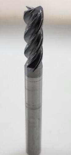 DESCRIPTION: (4) SOLID CARBIDE SQ END MILL BRAND/MODEL: FULLERTON TOOL 34302 RETAIL$: $100.67 EA SIZE: 1/4" 2-1/2" LOC QTY: 4
