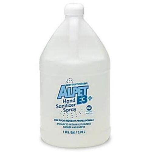 DESCRIPTION: (2) HAND SANITIZER SPRAY BRAND/MODEL: ALPET RETAIL$: $35.00 EA SIZE: 1 GALLON QTY: 2