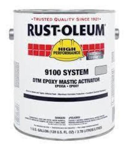 DESCRIPTION: (2) DTM EPOXY MASTIC BRAND/MODEL: RUST-OLEUM 9100 SYSTEM INFORMATION: IMMERSION ACTAVOTOR RETAIL$: $124.58 EA SIZE: 1 GALLON QTY: 2