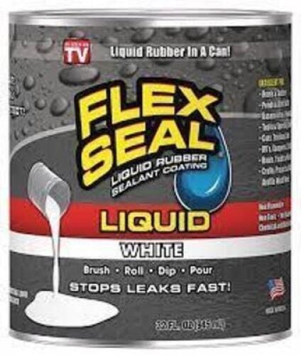 DESCRIPTION: (2) LEAK SEALER BRAND/MODEL: FLEX SEAL #55KE56 INFORMATION: WHITE RETAIL$: $56.77 EA SIZE: 32 OZ QTY: 2