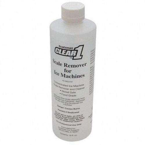 DESCRIPTION: (4) ICE MACHINE CLEANER BRAND/MODEL: SCOTSMAN #38Y226 RETAIL$: $41.00 EA SIZE: 16 OZ QTY: 4