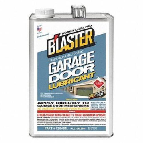 DESCRIPTION: (2) GARAGE DOOR LUBRICANT BRAND/MODEL: BLASTER #5JEY6 RETAIL$: $45.61 EA SIZE: 1 GALLON QTY: 2