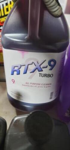 DESCRIPTION: (2) FOOD GRADE ALL PURPOSE CLEANER AND DEGREASER BRAND/MODEL: RTX-9 RETAIL$: $62.00 EA SIZE: 1 GALLON QTY: 2