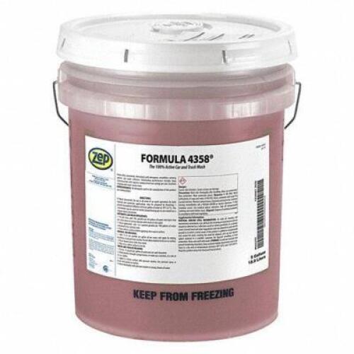 DESCRIPTION: (1) CAR AND TRUCK WASH BRAND/MODEL: ZEP FORMULA 4358 #453D12 RETAIL$: $273.34 EA SIZE: 5 GALLON QTY: 1