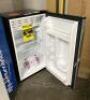 3.3 cu. ft. Mini Fridge in Stainless Look (DENT ON FRONT, WORKS PERFECT) - 2