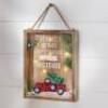 Home Sweet Home For The Holidays LED Sign