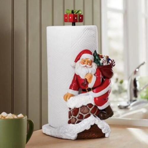 Holiday Paper Towel Holder