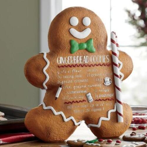 Gingerbread Recipe On Gingerbread Man