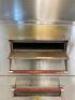 XLT GAS DOUBLE STACK CONVEYOR PIZZA OVEN WITH HALTON EXHAUST SYSTEM - 3