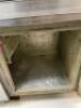95" 3-DOOR STAINLESS STEEL PIZZA PREP TABLE WITH REFRIGERATED BASE - 4