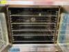 DESCRIPTION: DUKE SINGLE DECK ELECTRIC CONVECTION OVEN. BRAND / MODEL: DUKE E101-EV ADDITIONAL INFORMATION SN# 08188826, 208 VOLT, 1 PHASE. VERY CLEAN - 2