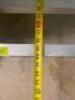 DESCRIPTION: 60" X 20" ALUMINUM DUNNAGE RACK SIZE 60" X 20" LOCATION: KITCHEN QTY: 1 - 2