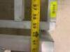 DESCRIPTION: 60" X 20" ALUMINUM DUNNAGE RACK SIZE 60" X 20" LOCATION: KITCHEN QTY: 1 - 3