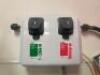 DESCRIPTION: 106" X 30" THREE WELL STAINLESS POT SINK W/ LEFT AND RIGHT DRY BOARDS. ADDITIONAL INFORMATION W/ (1) SPRAY NOZZLE, (1) FAUCET, AND (1) CH - 6