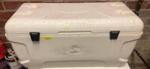 DESCRIPTION: IGLOO 150 QT COOLER BRAND / MODEL: IGLOO LOCATION: KITCHEN QTY: 1