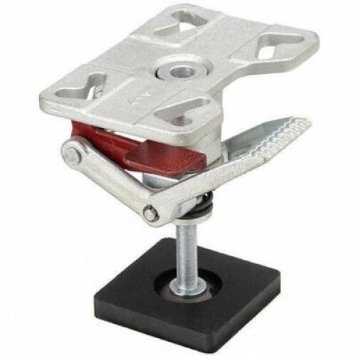 DESCRIPTION: (2) HEAVY-DUTY ADJUSTABLE -HEIGHT FLOOR LOCK BRAND/MODEL: PART NUMBER #2EMZ8 INFORMATION: STAINLESS STEEL RETAIL$: 264.45 EA QTY: 2