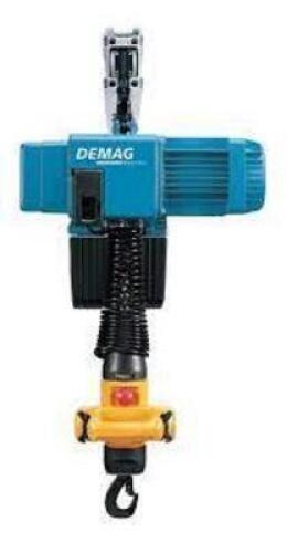 DESCRIPTION: (1) CHAIN HOIST BRAND/MODEL: DEMAG #ZNK 80 A 8/2 INFORMATION: BLUE RETAIL$: $4037.74 EA QTY: 1