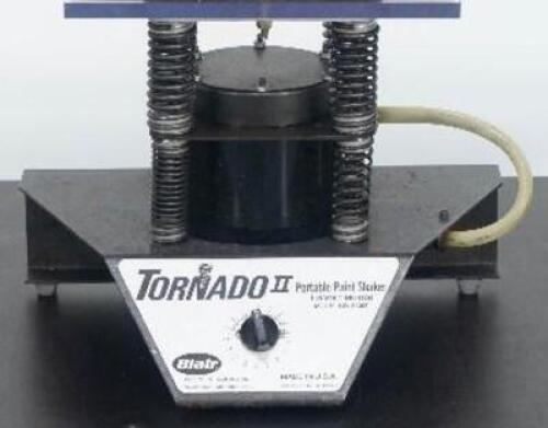 DESCRIPTION: (1) PORTABLE PAINT SHAKER BASE BRAND/MODEL: BLAIR TORNADO 2 RETAIL$: $300.00 EA QTY: 1