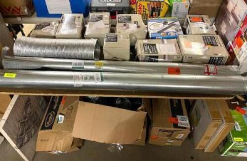 LARGE ASSORTMENT OF HVAC PRODUCTS BY EVERBILT (SEE ALL ADDITIONAL PHOTOS)