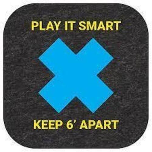 DESCRIPTION: (6) FLOOR SIGN AND MARKER BRAND/MODEL: PIG #GMM99001-BK RETAIL$: $93.00 EA SIZE: 9X9 QTY: 6