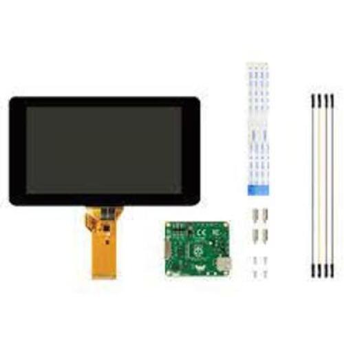 DESCRIPTION: (2) TOUCH SCREEN DISPLAY BRAND/MODEL: RASPBERRY PI RETAIL$: $80.99 EA SIZE: 7" QTY: 2