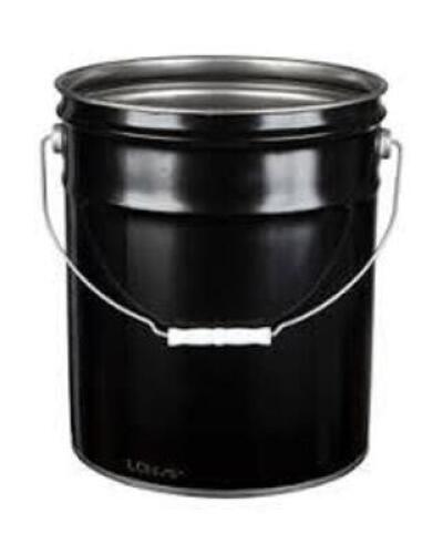 DESCRIPTION: (2) METAL BUCKETS INFORMATION: BLACK RETAIL$: $21.97 EA SIZE: 5 GALLON QTY: 2