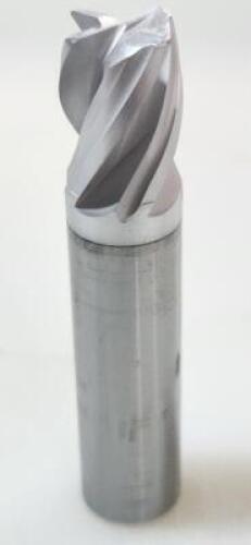 DESCRIPTION: (4) SOLID CARBIDE SQ END MILL BRAND/MODEL: CID HTA4-STB5000R RETAIL$: 32.60 EA SIZE: 1/2 DIA QTY: 4