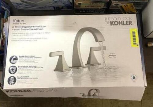 Katun 8 in. Widespread 2-Handle Bathroom Faucet in Brushed Nickel