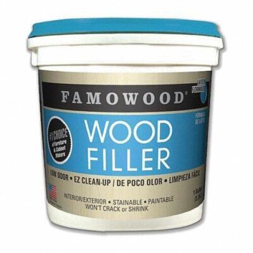 DESCRIPTION: (2) WOOD FILLERBRAND/MODEL: FAMOWOOD #16NG87RETAIL$: $58.80 EASIZE: 1 GALLONQTY: 2