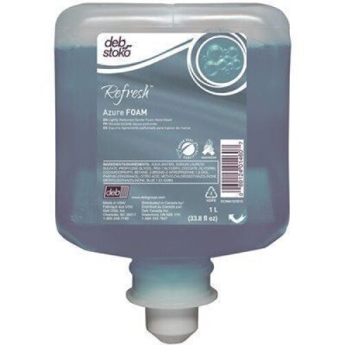 DESCRIPTION: (2) FOAM HAND SOAP BRAND/MODEL: REFRESH AZURE #SBSAZU1L RETAIL$: 32.25EA SIZE: 2L QTY: 2