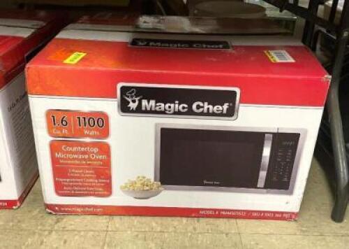 1.6 cu. ft. Countertop Microwave in STAINLESS STEEL