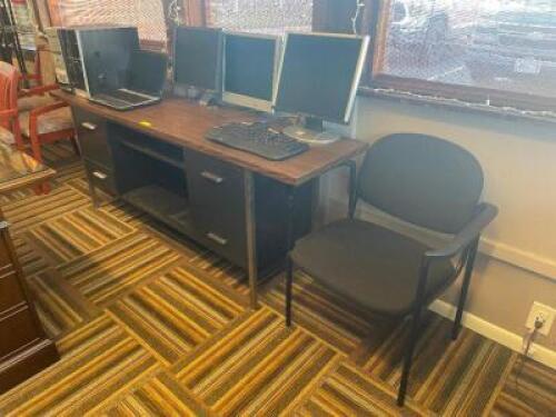 78" MEDIA DESK