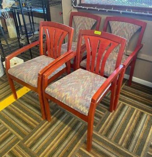 (4) - ARM CHAIRS