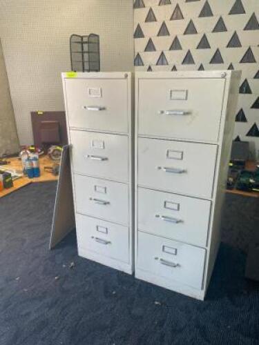 (2) - PC. FILE CABINET SET