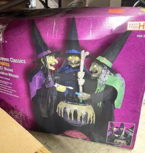 6 FT WICKED WITCHES FOR INDOOR OR OUTDOOR COVERED