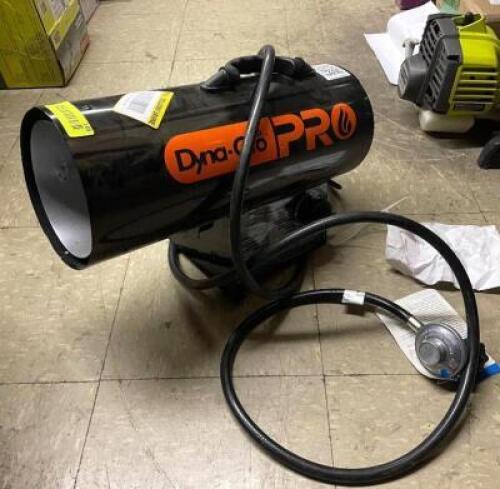 DYNA GLO PRO 30K-60K BTU Propane Forced Air Heater