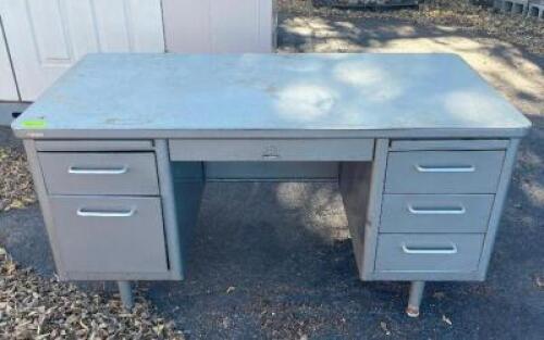 60" METAL WORK TABLE / DESK