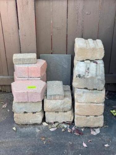 ASSORTED LANDSCAPING BRICKS