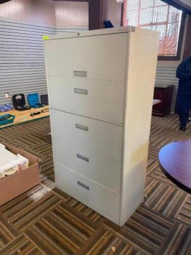 5 TIER FILE CABINET