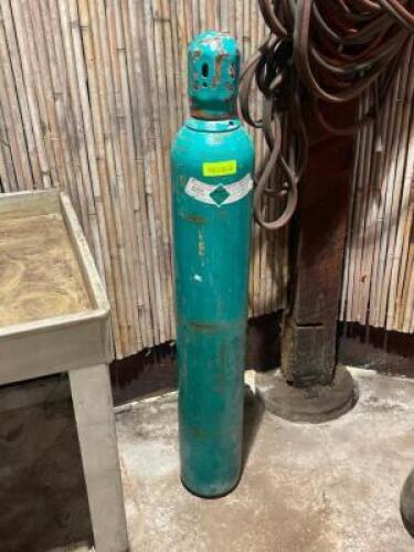 ARGON COMPRESSED GAS TANK