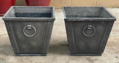 (2) - MATCHING PLANTERS