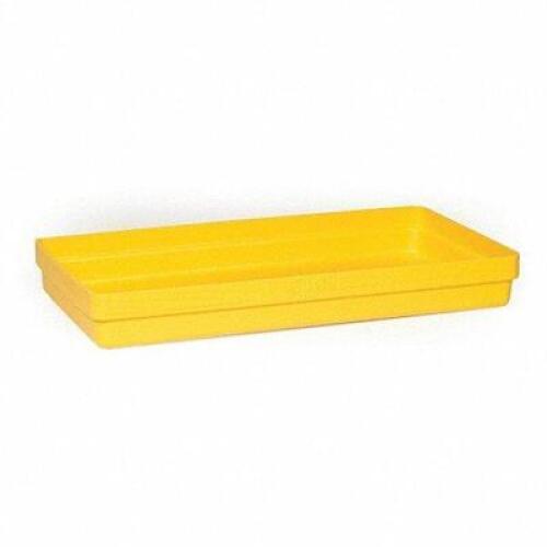 DESCRIPTION: (1) DRUM SPILL CONTAINMENT BASIN BRAND/MODEL: EAGLE #49 MATERIAL HANDLING (1) DUNNAGE RACK, SNAP TOGETHER STRUCTURAL PLASTICS #4UW58 BLAC