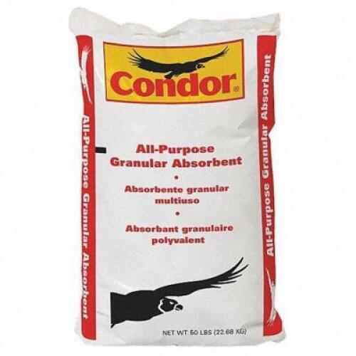 DESCRIPTION:&nbsp;(15) BAGS OF OIL ABSORBENTSBRAND/MODEL: OIL-DRI,CONDOR/I05040-G50, 35UX87INFORMATION: MONTMORILLONITE CLAY/BROWN & TANRETAIL$: 60.89 EACH FOR OIL DRI/$15.07 EACH FOR CONDORSIZE: 50 LBS [TOTAL: 967 LBS]QTY: 15